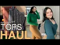 Full Sleeve Tops Haul from Myntra Ajio and H M under 799 Try-on Tops Haul