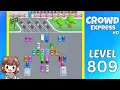 Crowd Express Level 809 Solution Walkthrough