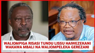 Jenerali Ulimwengu afichuwa waliompiga Lissu risasi adai hawako mbali na waliompeleka gerezani