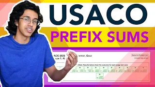 Prefix Sums and Sorted Lists USACO 2020 US Open Gold Walkthrough