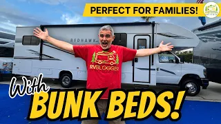 Awesome Class C RV With Bunk Beds Perfect For Families
