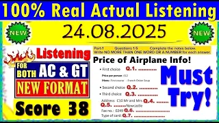 IELTS LISTENING PRACTICE TEST 2025 WITH ANSWERS 24 08 2025 