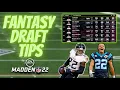 HOW TO GET THE BEST FANTASY DRAFT TEAM l MADDEN 22 FRANCHISE TIPS