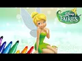 Tinkerbell Coloring Page Disney Tinkerbell Coloring Book Fairies Coloring Page