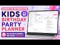 How to Create an Interactive Kids Birt ay Party Planner With AI No Excel or Google Sheets