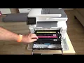 HP Color Laserjet Pro M282nw M255dw M283fdw M283fdn replace toner cartridge