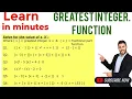 Greatest integer function jee 5 quick examples that build intuition fast Learn in minutes
