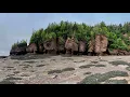 Hopewell Rocks Low to High Tides - TimeLapse