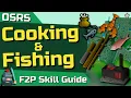 1-99 F2P Cooking Fishing Guide - OSRS F2P Skill Guide