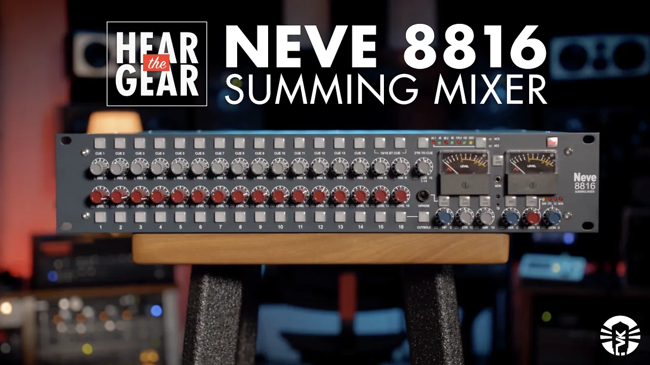 Neve 8816 サミングミキサー AMS Neve 8816 Summing Mixer 正規輸入代理店ストア | MI