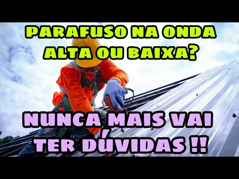 Download MP3 como parafusar telha de zinco/ será melhor na onda alta da telha ??