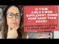 How to supplement Iron in your child WITHOUT constipation