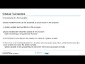 5 Local and Global Variables