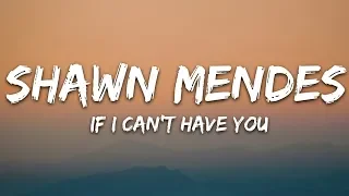 Shawn Mendes If I Can T Have You Lyrics  Shawn Mendes If I Can T Have You Lyrics