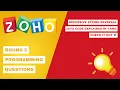 Zoho Round 2 Programming Question Recursive String Reversal Tamil