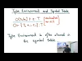 Compiler Design Module 41 Type Environment and Symbol Table