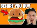 Watch BEFORE Buying This16-Inch Large Carl The Cheeseburger Squishmallow