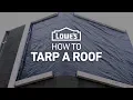 How To Tarp A Roof Severe Weather Guide