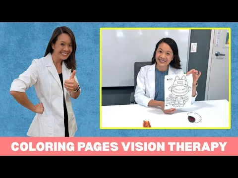 Coloring Pages Vision Therapy by Dr. Valerie Lam, OD, FAAO, FOVDR
