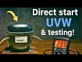 Inverter Refrigerator Compressor Direct Start UVW Testing Embraco Fridge Board