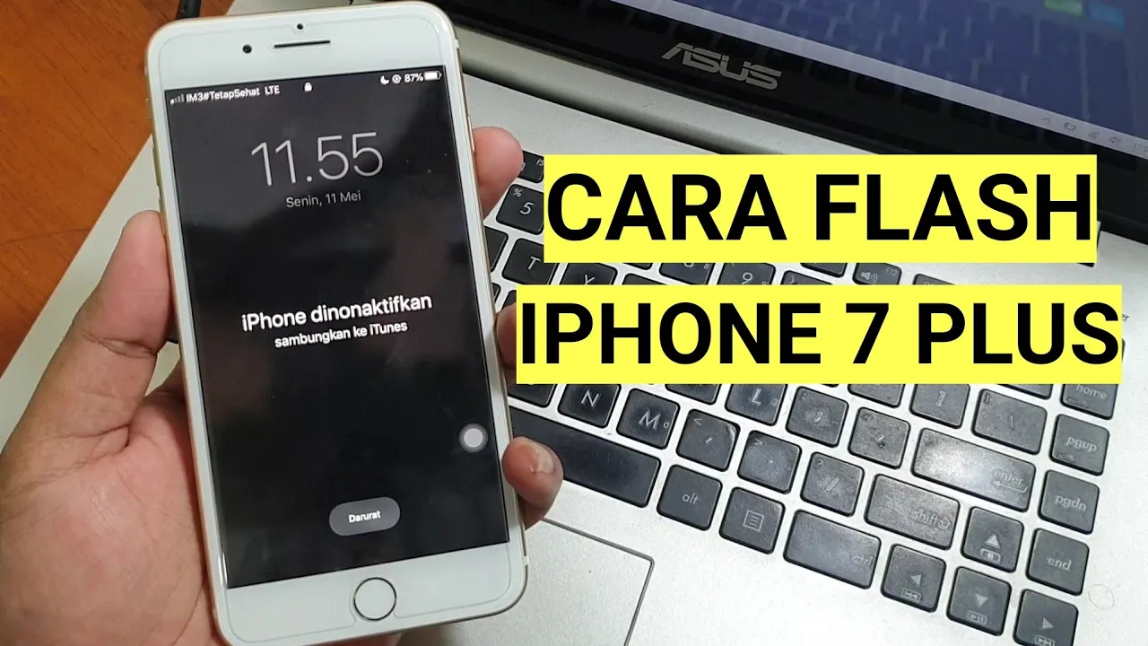 Cara mudah melakukan flashing / instal ulang pada iphone 7 dan iphone 7 plus mengatasi perangkat di . 