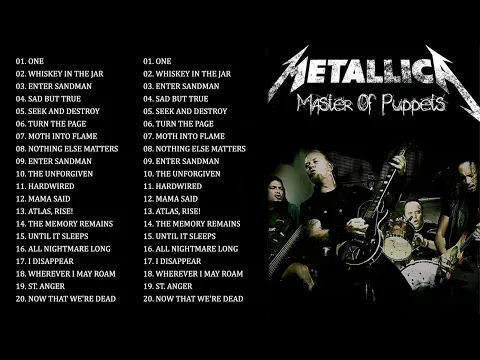 Download MP3 Best Of Metallica - Metallica Greatest Hits full Album