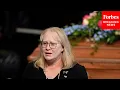 Amy Carter Rosalynn Carter s Daughter Reads 1948 Letter Written By Jimmy Carter At Funeral Service