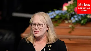 Amy Carter Rosalynn Carter s Daughter Reads 1948 Letter Written By Jimmy Carter At Funeral Service