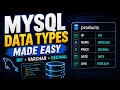 MySQL Data Types Explained for Beginners INT VARCHAR DECIMAL DATE More