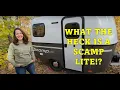 We answer your Scamp Lite Camper Trailer questions Full review walk around with full details