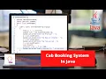 Cab Booking System In Java Java Project
