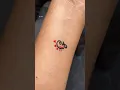 Cute G letter tattoo