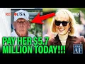 Trump SQUIRMS as Judge Orders Him to IMMEDIATELY Pay Sex Abuse Survivor 5 7 Million TODAY