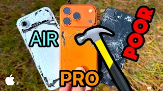 Bored Smashing - NEW iPHONES! (17 Pro Air 16e)