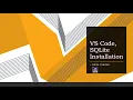 VS Code SQLite Installation