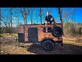 DIY Square-Drop Camper Custom Build Walkthrough Tour