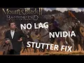 How to fix Mount and Blade 2 Bannerlord freezing stuttering lag or 100 CPU Usage
