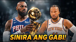 TINAOB NG SIXERS ANG NBA CHAMPS! Sira ang Gabi ng Knicks | Epic 23-0 RUN ng Pistons, vs Boston!