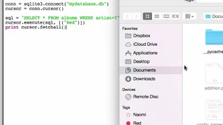 Python 101 Episode - The sqlite module