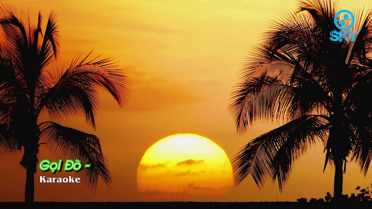 Karaoke Gọi Đò - Sky Bolero ( Karaoke Beat chuẩn )
