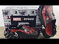 Unboxing Marvel x Crocs Spider-Man Miles Morales Crocs