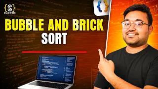 Brick Sort Bubble Sort Algorithm Java plus DSA Placement FAANG