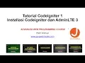 Tutorial Codeigniter 1 Installasi Codeigniter dan AdminLTE 3
