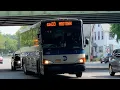 Midtown Bound 2008 MCI D4500CT 2215 SIM33C Express Bus At Richmond Av Lamberts Lane
