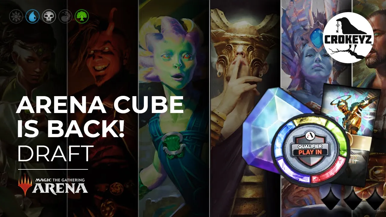 Arena Cube Draft Is BACK! MTGA Event | CROKEYZ MTG Arena