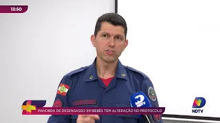 Desengasgo: novo protocolo dos Bombeiros explica como agir corretamente