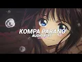kompa parano (tiktok remix/extended) - frozy, ddb [edit audio]