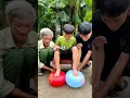 Download Lagu ptionHai ông cháu chế tạo dép từ bóng bay 🎈🩴👠🥿🤪🤪#funny #original