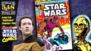 SUNDOWN Classic Marvel STAR WARS Comic from 1982 Skywalking Ep 548