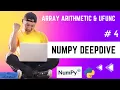 Numpy Arithmetic Operations UFuncs